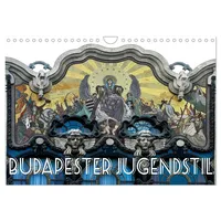 Calvendo Budapester Jugendstil (Wandkalender 2026 DIN A4 quer), CALVENDO