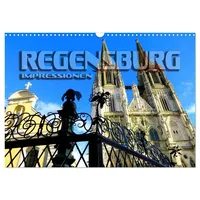 Calvendo REGENSBURG - Impressionen (Wandkalender 2026 DIN A3 quer),