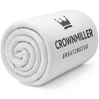 Crownmiller Microfaser Matratzenersatzbezug, Matratzenbezug 80x200 cm für Matratzen von