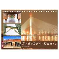 Calvendo Brücken - Kunst (Tischkalender 2026 DIN A5 quer),
