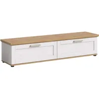 Xonox.home Verona Lowboard 164x37 cm Weiß/Kunststoff
