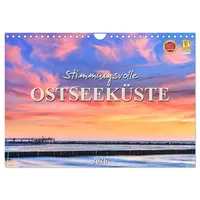 Calvendo Stimmungsvolle Ostseeküste 2026 (Wandkalender 2026 DIN A4 quer),