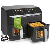 GOURMETmaxx AirGenius Heißluftfritteuse schwarz