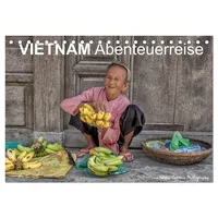 Calvendo Vietnam Abenteuerreise (Tischkalender 2026 DIN A5 quer), CALVENDO