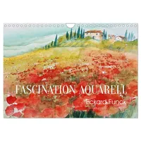 Calvendo Faszination Aquarell - Eckard Funck (Wandkalender 2026 DIN