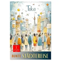Calvendo Bunte Weltreise (Wandkalender 2026 DIN A3 hoch), CALVENDO