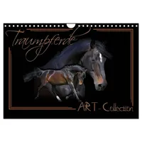 Calvendo Traumpferde-ART-Collection (Wandkalender 2026 DIN A4 quer), CALVENDO Monatskalender:
