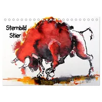 Calvendo Sternbild Stier (Tischkalender 2026 DIN A5 quer), CALVENDO