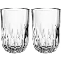 LEONARDO Gocce Latte Macchiato Glas 0,39 l 2 St.