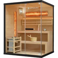 Artsauna Saunakabine Vantaa 150 mit Salzstein - Indoor Sauna
