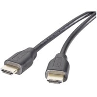 SpeaKa Professional HDMI Anschlusskabel HDMI-A Stecker 3.00 m Schwarz