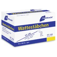 Meditrade Wattestäbchen groß 500 Stück