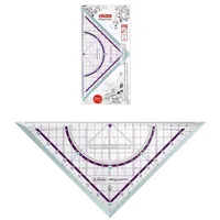Herlitz Geometriedreieck "my.pen" mit Griff 25 cm, türkis