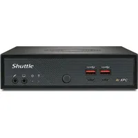 Shuttle Barebone Slim AI PC DN11H9 - Schwarz
