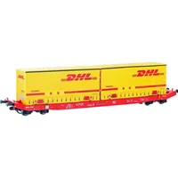 MEHANO 28411 HO Containerwagen Sgkkms 698 DHL der DB