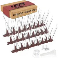 Luxuskollektion Taubenabwehr Spikes Edelstahl 5,5 m 22 St.