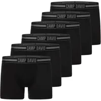 Camp David Boxershorts CAMP DAVID "Boxershorts 6er Pack", Herren,