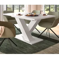 Inn.furn Esstisch 150 - 190 cm, in weiß, ausziehbar