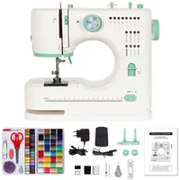 Todeco Nähmaschine für Anfänger und Kinder, 16 Stichmuster, Doppelte