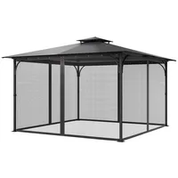 Vevor Moskitonetz für Pavillon Insektenschutz Ersatz 340x340x226cm NUR Netz