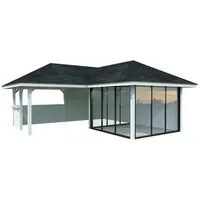 Palmako Pavillon Bianca 24,9 m2 Set 210 Slide -