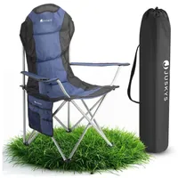 Juskys Campingstuhl Lido Blau