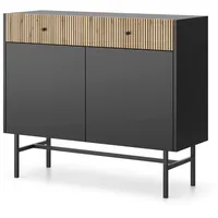 Selsey Sideboard 104,4 x 89,4 x 35 cm Schwarz