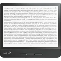 Tolino epos 2 (8", 8 GB, Black), eReader, Schwarz