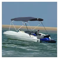 VidaXL Bimini Sonnenverdeck 4 Bow 243 x (230-244) x