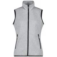 CMP Woman Fleece Vest alluminio-antracite (43US) 34