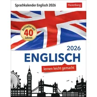 Harenberg Englisch Sprachkalender 2026 - Englisch lernen leicht gemacht