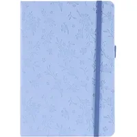 IDENA Notizbuch Floral 80 Blatt 80g/m2 kariert DIN A5