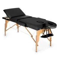 Klarfit MT 500 Massageliege - Massagetisch mit Armlehnen &