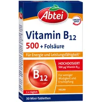 Abtei Vitamin B12 plus Folsäure - für Energie und