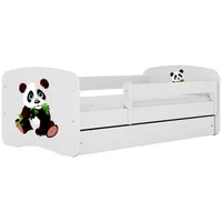 Raumhirsch furniture Kinderbett Panda 80 x 160 cm Holzwerkstoff