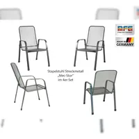 MFG Stapelstuhl Mec-Stor Grau