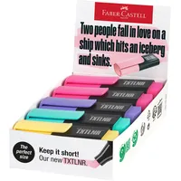 Faber-Castell TXTLNR Mini Pastell B Textmarker farbsortiert, 10 St.