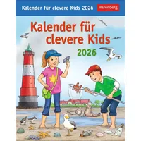 Harenberg Kalender für clevere Kids Tagesabreißkalender 2026