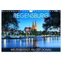 Calvendo Regensburg - Welterbestadt an der Donau (Wandkalender 2026