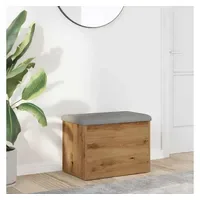 VidaXL Sitzbank mit Stauraum Artisan-Eiche Braun 62 x 42
