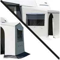Dwt Erker Anbauzelt Pultdach-oder Giebeldach 145x230cm Fahrradgarage Abstellraum, Ausführung:Giebeldach-EGiebeldach-Erker