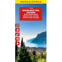 Mairdumont MARCO POLO Reisekarte Italien 03 Südtirol, Trentino, Gardasee