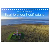 Calvendo Luftaufnahmen - Faszinierendes Nordfriesland (Tischkalender 2026 DIN A5