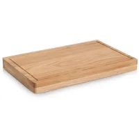 Zeller Present Schneidbrett Eiche 48x31x4.5 cm, Schneidebrett, Braun
