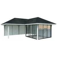 Palmako Pavillon Bianca 24,9 m2 Set 211 Slide -