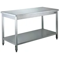 Saro Edelstahltisch, Unterblatt - 600 mm Tiefe, 700mm