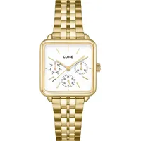 CLUSE La Tétragone Multifunction Edelstahl 38 mm CW13804