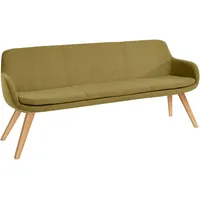 Musterring Essbank MUSTERRING "Tavia", grün (kiwi, eiche bianco), B:180cm