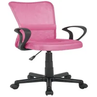 Böttcher-AG Bürostuhl H-298F-2/2109 Pink Stoff/Netz, belastbar bis 100 kg