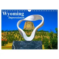 Calvendo Wyoming • Impressionen (Wandkalender 2026 DIN A4 quer),